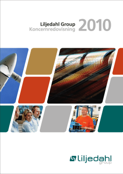 PDF 2010 SVE - Liljedahl Group