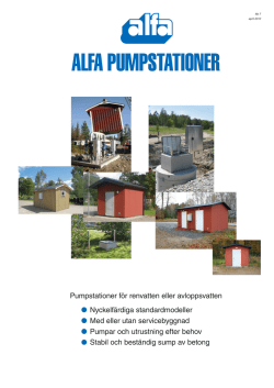 ALFA Pumpstationer - Meag Va