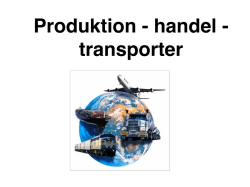 Handel, transporter, Keynote 2