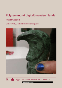 Polysemantiskt digitalt museisamlande