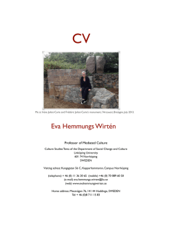 Here - Eva Hemmungs Wirtén