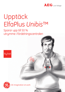 Upptäck ElfaPlus Unibis™