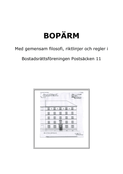 BOPÄRM - Postsäcken 11