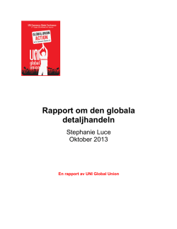 Global Retail Report