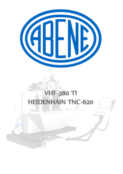 VHF-380 TI HEIDENHAIN TNC-620