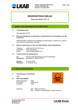 Gasningsvätska GvP15 Säkerhetsdatablad.pdf