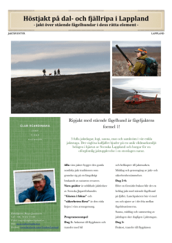 2013 Höstripa - Explore Lapland