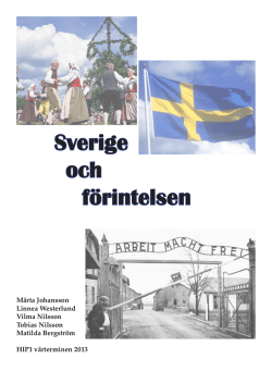 Sverige och förintelsen