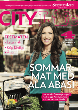 stenungstorg - Citylife magasin