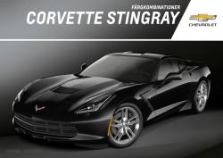 Ladda ner Corvette Stingray exteriör, interiör och topp