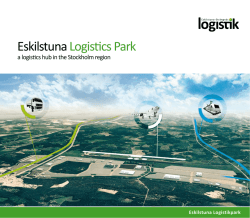 Eskilstuna Logistics Park - carbonn Climate Registry