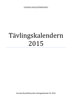 Klicka här för att ladda ner tävlingskalendern.