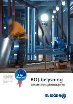 BOJ-belysning - El