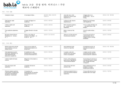 고급 문장 번역: 비지니스 | 주문 (체코어