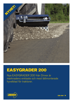 EASYGRADER 200 - Special