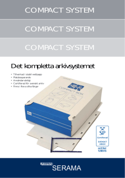 Compact system folder PDF
