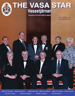 THE VASA STAR - the Vasa Order of America.