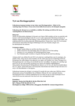 Pressmeddelande Herting 2 2012-11-27.pdf - Intranet