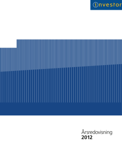 Årsredovisning 2012