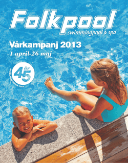 Vårkampanj 2013 - Perssons Rör & Värme
