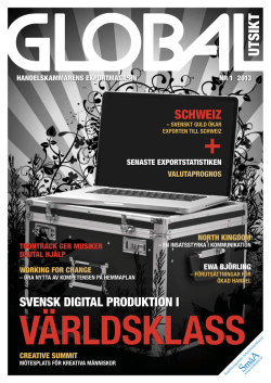 SvenSk digital produktion i Schweiz