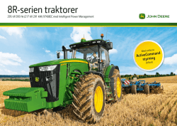 8R-serien traktorer