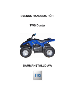 TWS Duster SAMMANSTÄLLD AV
