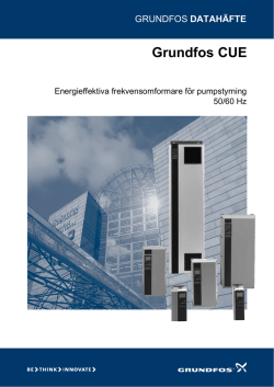 Grundfos CUE