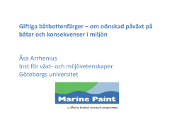 Länk till pdf om Marine Paint