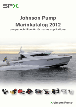 Johnson Pump Marinkatalog 2012
