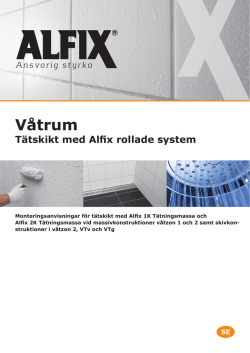 Alfix rollade system