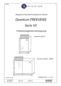 Qvantum FREKVENS Serie VS
