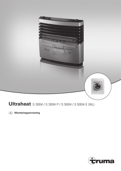 Ultraheat S 3004 / S 3004 P / S 5004 / S 5004 E (NL)