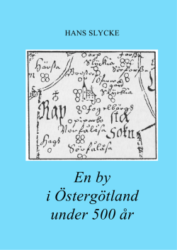 En by i Östergötland under 500 år