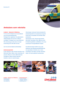 Ambulans som rekvisita (pdf)