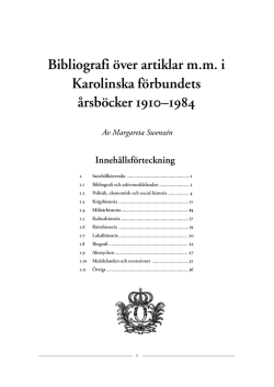Artikelregister för årsboken 1910 till 1984 (Pdf)