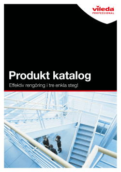 Produkt katalog - Vileda Professional