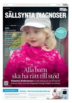 Katarina Anderssonshar fått kämpa för att få stöd till dottern Julia