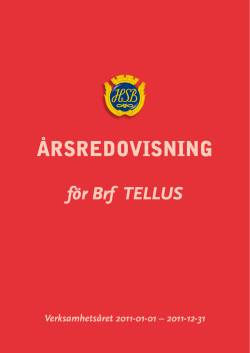 ÅRSREDOVISNING