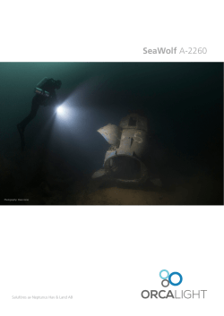 ORCALIGHT SeaWolf - Neptunus Hav och Land