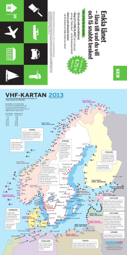 VHF-KARTAN 2013