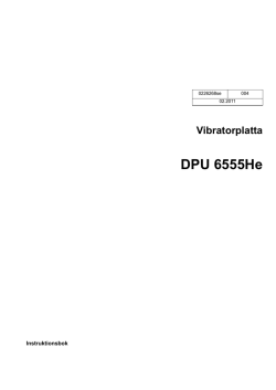 DPU 6555He - Wacker Neuson