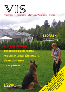 VIStidningen 3/2008