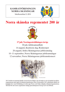 Norra skånska regementet 200 år