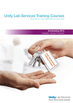 Unity Lab Services Training Courses