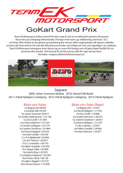 PDF Team Ek Motorsport Pole Grand Prix