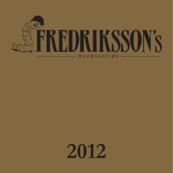 accessories - Fredrikssons Slips AB