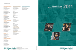 PDF 2011 SVE - Liljedahl Group