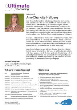 Ann-Charlotte Hellberg
