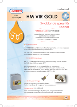 HM VIR GOLD - Hypred Skandinavien A/S
